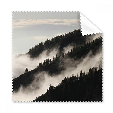 Imagem de Fog Forest Mist Sky Clouds Pano de limpeza de montanha 5 peças