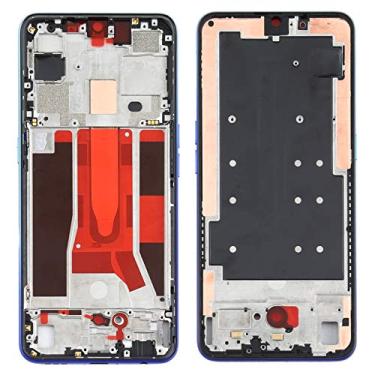 Imagem de HONGYAN Peças de substituição de telefone celular Placa da moldura do quadro do LCD da caixa frontal para OPPO Reno3 5G / Reno3 4G PCHM30 CPH2043 Acessórios telefônicos