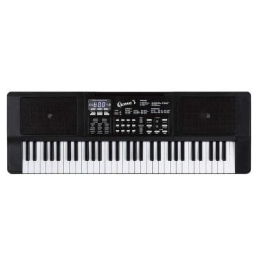 Imagem de Teclado Musical com 61 Teclas D184557 - Queens