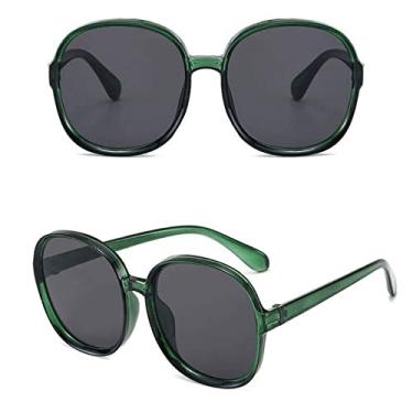 Imagem de Round Frame Sunglasses Women Retro Brown Black Oversized Lady Sun Glasses Female Fashion Outdoor Driving,2,China