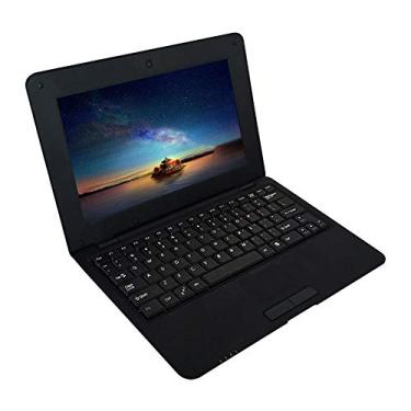 Imagem de Kiboule Netbook portátil de 10,1 polegadas ACTIONS S500 1,5 GHz ARM Cortex-A9/Android 5.1/1G+8G/1024 * 600 Preto Plug EUA