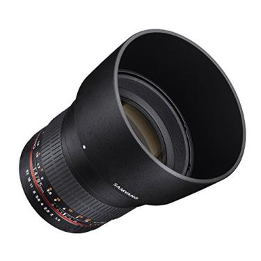 Imagem de Samyang Lente ultra ampla SY85M-FX 85mm F1.4 para câmeras Fuji X, preta