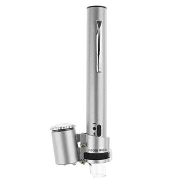 Imagem de Kit de acessórios para microscópio 100x zoom Led microscópio portátil lupa lupa multifunções com microscópio de luz Slides