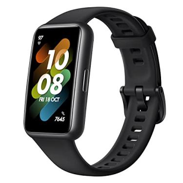 Imagem de Huawei Band 8 Smartwatch Smartband Pulseira Inteligente Esportiva, Frequência Cardíaca SpO2 Monitor, Display radiante, 45 min Carga Rápida & 14 dias duração da bateria (Graphite Black)
