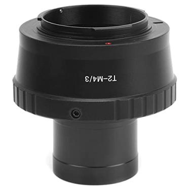 Imagem de Vbestlife Anel adaptador de telescópio, adaptador de anel de tubo de montagem em T para telescópio astronômico de 3,17 cm, para câmera M4/3