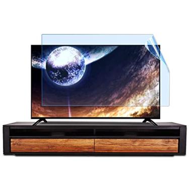 Imagem de Helikim Película de filtro de tela anti-luz azul para TV de 32 a 75 polegadas, protetor de tela de TV fosco antirreflexo/antirriscos para telas LCD, LED, OLED e QLED 4K HDTV, 40 polegadas (875 x 483)