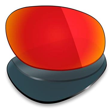 Imagem de Mryok Lentes de reposição polarizadas para Costa Del Mar Wave Killer – Vermelho fogo