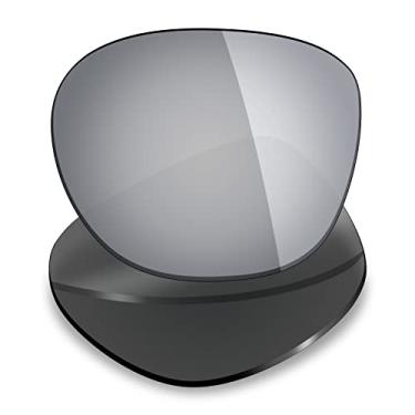 Imagem de Mryok Lentes de substituição polarizadas para Arnette Woodward AN4237-52 mm - Titânio prateado