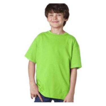 Imagem de Gildan Camiseta juvenil 2000B 100% algodão - limão - G