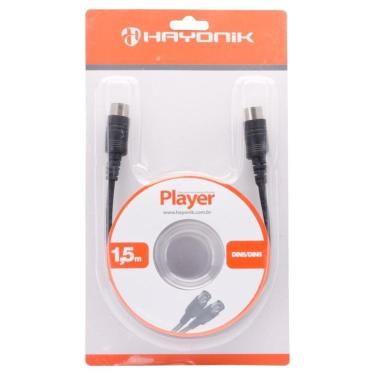 Imagem de Cabo Para Teclado Player Din5 Din5 1,5 Hayonik Pto