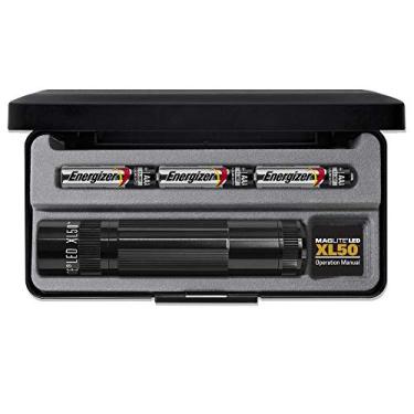 Imagem de Maglite Caixa de apresentação masculina XL50 LED Lanterna preta