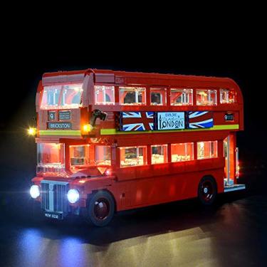 Imagem de LIGHTAILING Light Set for (Creator Expert London Bus) Building Blocks Model - Led Light kit Compatible with Lego 10258(NOT Included The Model)