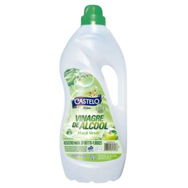 Imagem de Vinagre de Álcool Aromatizado Maçã Verde 6% Castelo, Grande