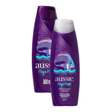 Imagem de Kit Shampoo Aussie 360ml + Condicionador Aussie 360ml Super Hidratação