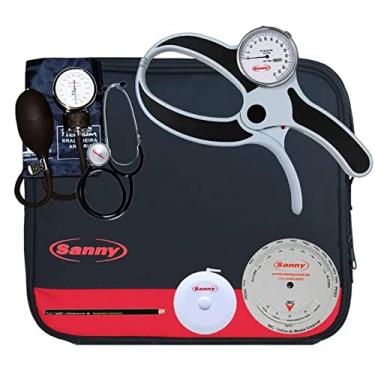 Imagem de Kit Adipômetro/Plicometro Científico Leitura Direta com 1 ponteiro Sanny - KS1013LD