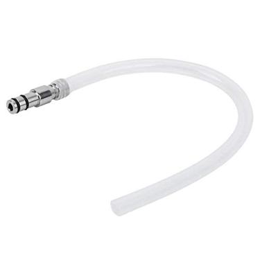 Imagem de 12'' de aço inoxidável cortado ao comprimento para jarra de cerveja,Tubo de linha de cerveja Homebrew, 1/2'' de diâmetro externo e 5/16'' de diâmetro interno para garrafa com 2 anéis de vedação para