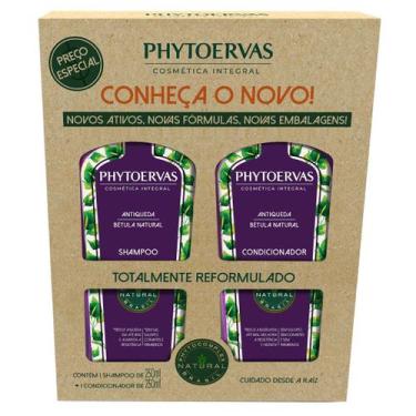 Imagem de Phytoervas Promopack Shampoo + Condicionador Antiqueda 500ml