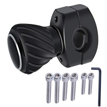 Imagem de Maçaneta de volante de trator para tratores Kubota John Dee-re, carros, caminhões, cortadores, empilhadeiras, botão giratório universal para volante