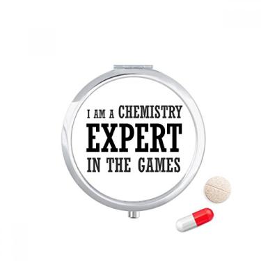 Imagem de Caixa de comprimidos Chemistry Expert Games, caixa de armazenamento de remédios