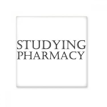 Imagem de Pedra adorna de tijolo vitrificado para estudar farmácia cerâmica com frases curtas