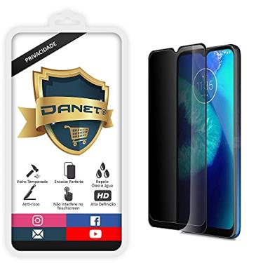 Imagem de Pel�cula De Privacidade Vidro Temperado Para Motorola Moto G8 Power Lite com Tela 6.5" Polegadas - Prote��o Anti Impacto E Curioso Top Spy Premium 3d - Danet