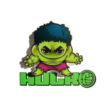 Imagem de Mini Luminária 3D Light Fx Marvel Hulk - Beek