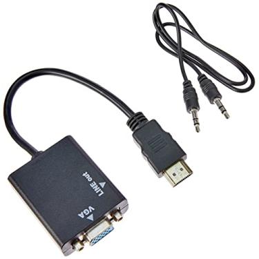 Imagem de CABO ADAPT. F/HDMI M 15CM C/AUDIO + CABO P2 HAI