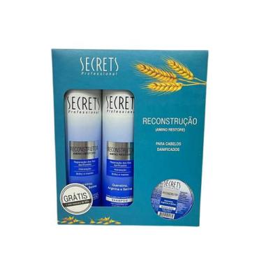 Imagem de Kit Secrets Reconstrutor - Shampoo, Condicionador E Mini Máscara 60G -