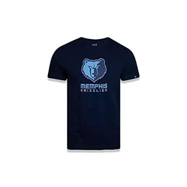 Imagem de Camiseta New Era Memphis Grizzlies Basic Logo Nba Azul