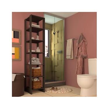 Imagem de Armário Closet Nova Mobile Slim Yes com 6 Prateleiras