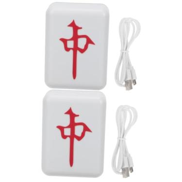 Imagem de HEMOTON 2 Peças Luz Noturna Mesa Decorativa Novidade Luzes De Mesa Candeeiro De Mesa Pa...