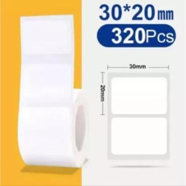Imagem de Rolo Etiqueta Niimbot B1 / B21 / B3s / B203 30x20mm (320un)