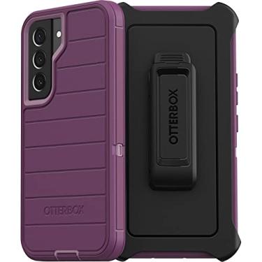 Imagem de OtterBox - Capa rígida Defender Series Pro para Samsung Galaxy S22 (não para os modelos S22 Plus ou Ultra) (roxo intenso)