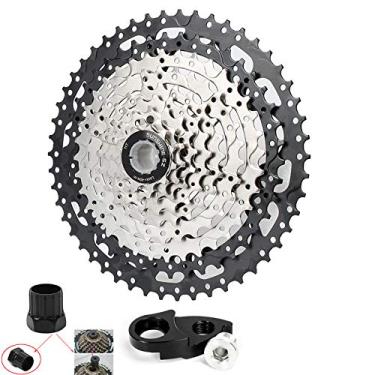 Imagem de Royal Sun Roda dentada de 9 velocidades 11-50T compatível com Shimano M370 M390 M430 M2000 M4000 DEORE M530 para SRAM 9 velocidades, inclui X5 X7