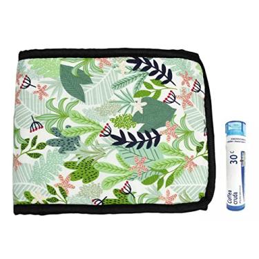 Imagem de Caixa organizadora de homeopatia dobrável para armazenamento de homeopatia kit para 42 tubos