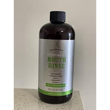 Imagem de Enxaguante bucal Melaleuca Breath-Away – Hortelã-pimenta, canela, cravo, alecrim e óleo T36-C5 – 473 ml