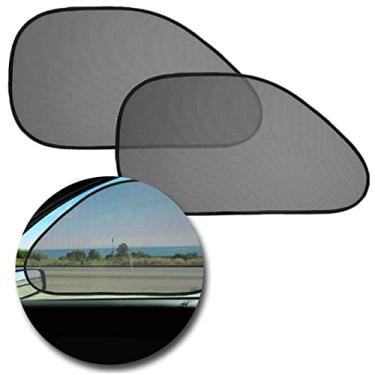 Imagem de VaygWay Protetor solar para janela de bebê - Acessórios de carro viseira de sol lateral - Assento infantil para animais de estimação, pacote com 2 - proteção contra raios UV
