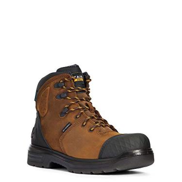 Imagem de ARIAT Bota masculina Outlaw Work Toe carbono - 10033996, Marrom cevada, 9 Wide Big Kid