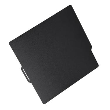 Imagem de Plataforma de Cama de Imprão de 7mmPlaca PEI para Bambu P1PHot Bed Steel Plat Printer Bed Platform,Placa PEI de Improra 3D Fosco S Ible Rvable Revestimento Preto Placa de