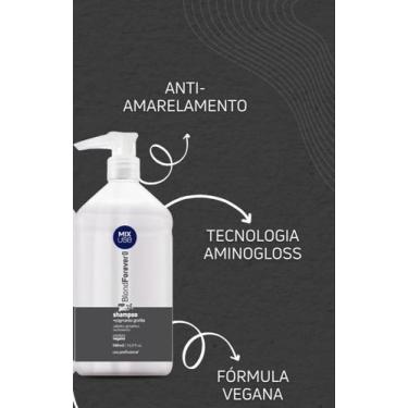 Imagem de Shampoo Blondforever Cabelos Grisalhos Mix Use 500G