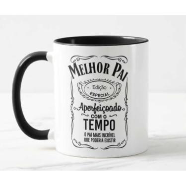Imagem de Caneca Melhor Pai do Mundo Int Preto