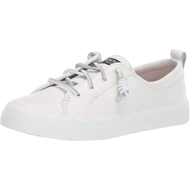 Imagem de Sperry Tênis feminino Crest Vibe, Branco Lthr, 7.5