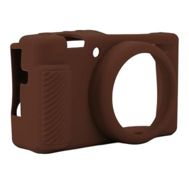 Imagem de Capa de Silicone para Câmera, Capa de Silicone Antiderrapante à Prova de Choque para Câmera, Anti-riscos Leves e Precisos para Zv1m2 (Jiawua0chvi7s8u-12)