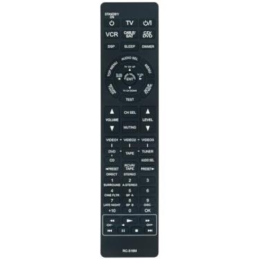 Imagem de Controle remoto de substituição RC-518M compatível com receptor AV Onkyo HT-R650 HT-S65 HT-R410 HT-R420 HT-R500 HT-R510 HT-S650 HT-S653DV HT-S655DVC HT5760 HT-S6600 HT-S6 60S HT-S667C HT-S670 HT-S670S
