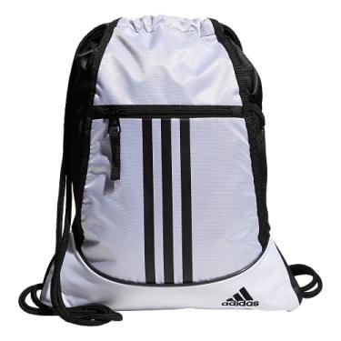 Imagem de Mochila Adidas Alliance II, Branco/Preto, Tamanho Único