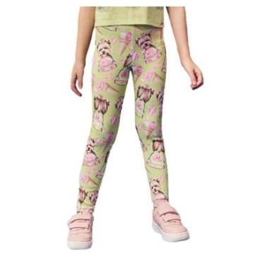 Imagem de Calça Legging juvenil Feminina Kukiê Fly Tech Verde - 74394-Feminino