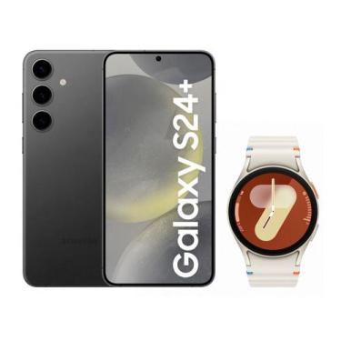 Imagem de Smartphone Samsung Galaxy S24+ 512GB Preto - 5G + Smartwatch Watch7 40