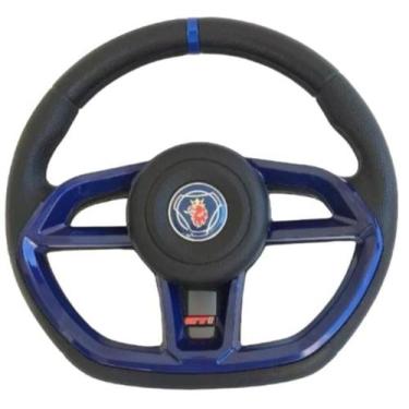 Imagem de Volante Esportivo Gti Azul P/ Scânia 123 S/ Airbag Com o Cubo - Delta 