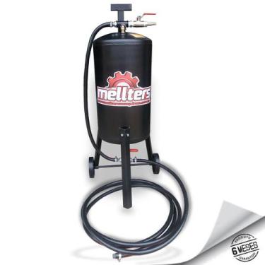 Imagem de Máquina de Jato de areia Profissional para 80 Kg de abrasivo com rodas
