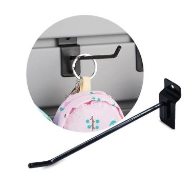 Imagem de Gancho Painel Canaletado 20cm com 50 Unidades Expositor Capinha Celular Ferramentas Loja Comércio